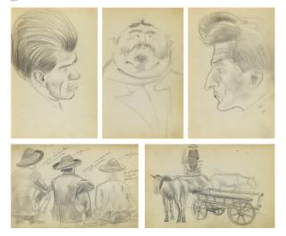 Vasily Ivanovich Shukhaev - Sketchbook