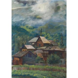 Vasily Ivanovich Shukhaev - Tbilisi View