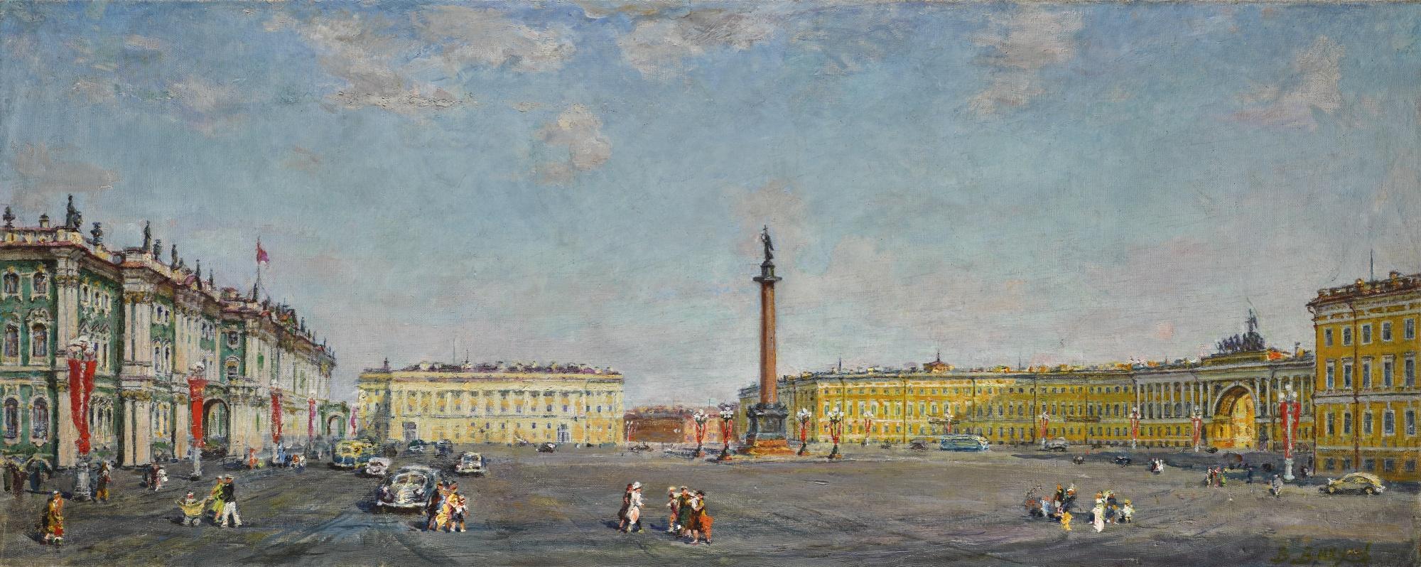 Vasily Ivanovich Vikulov - Palace Square