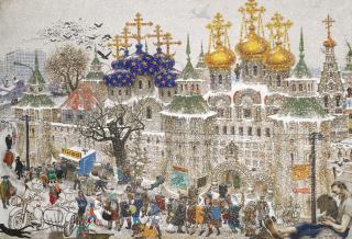 Vasily Sitnikov - Russian Monastery