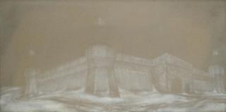 Vasily Sitnikov - Winter View Of Kremlin Fortress