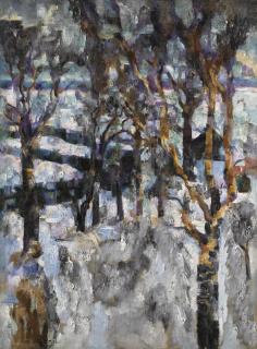 Vasily Vasilievich Rozhdestvensky - Winter Landscape