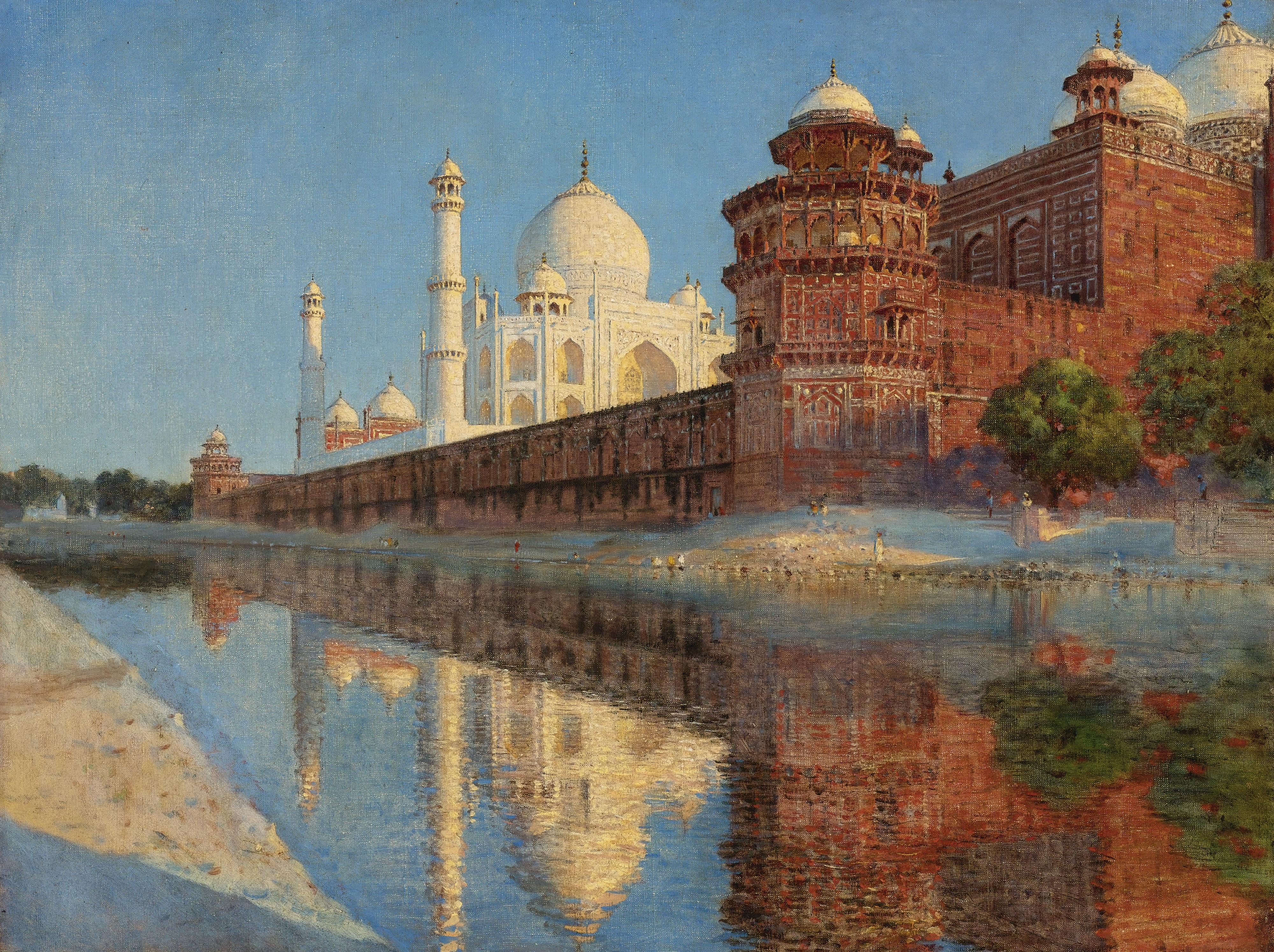 Vasily Vasilievich Vereschagin - The Taj Mahal, Evening