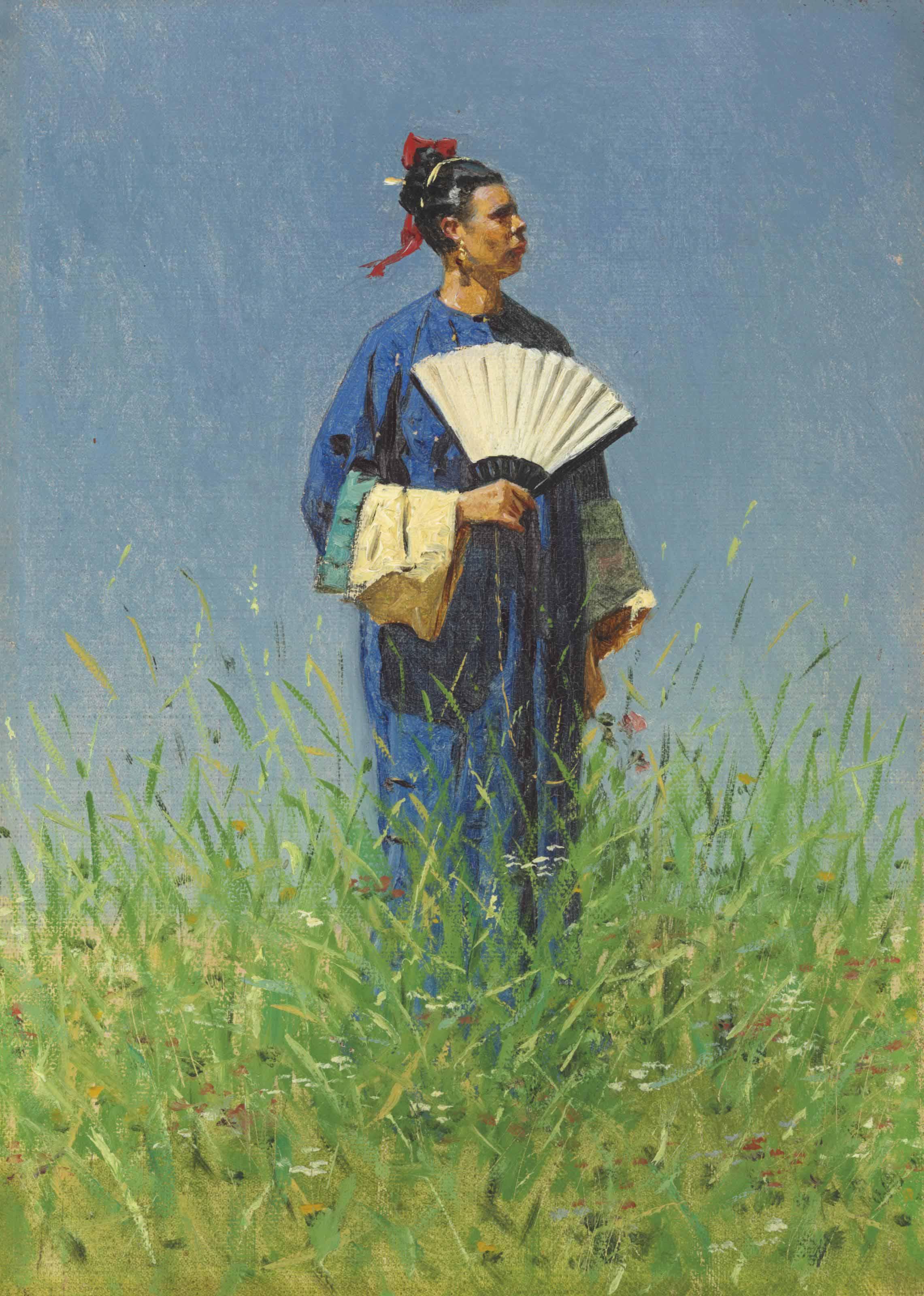 Vasily Vereschagin - A Chinese Woman