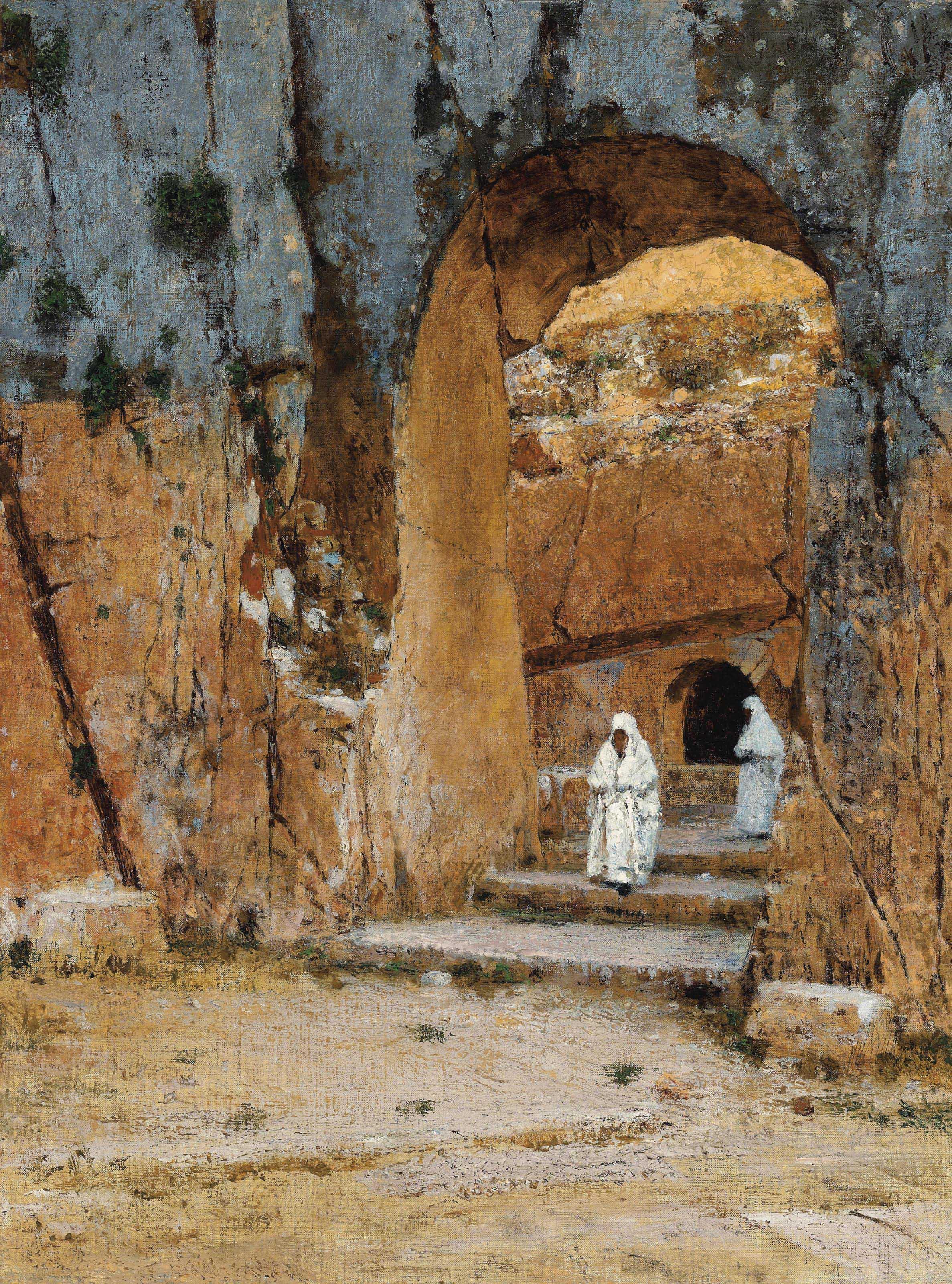 Vasily Vereshchagin - Entrance to the Tomb of the Kings