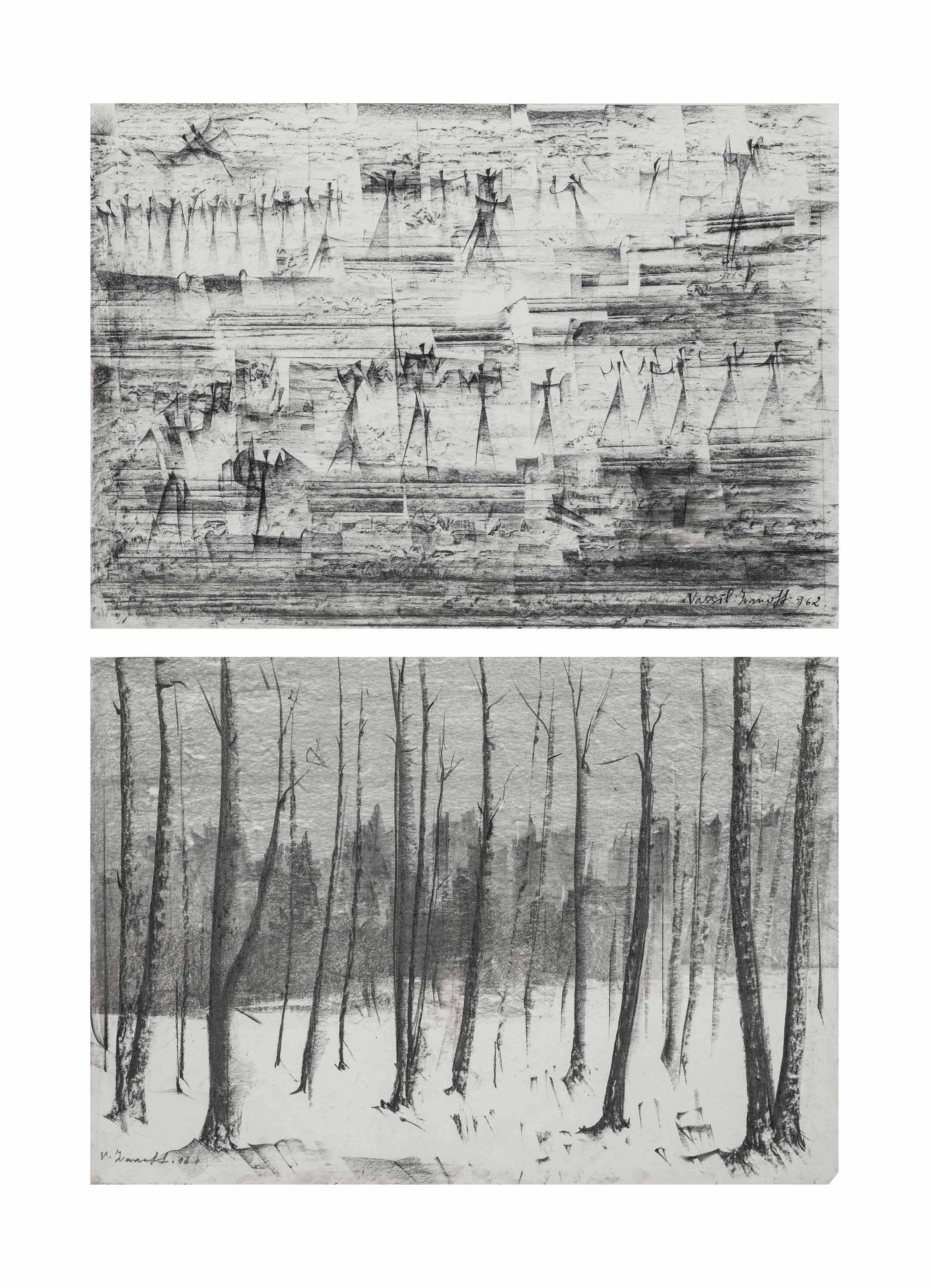 Vassil Ivanoff - Compositions surréalistes