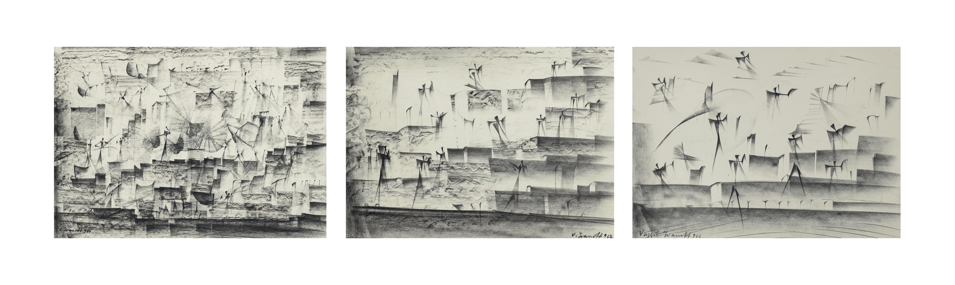 Vassil Ivanoff - Compositions surréalistes