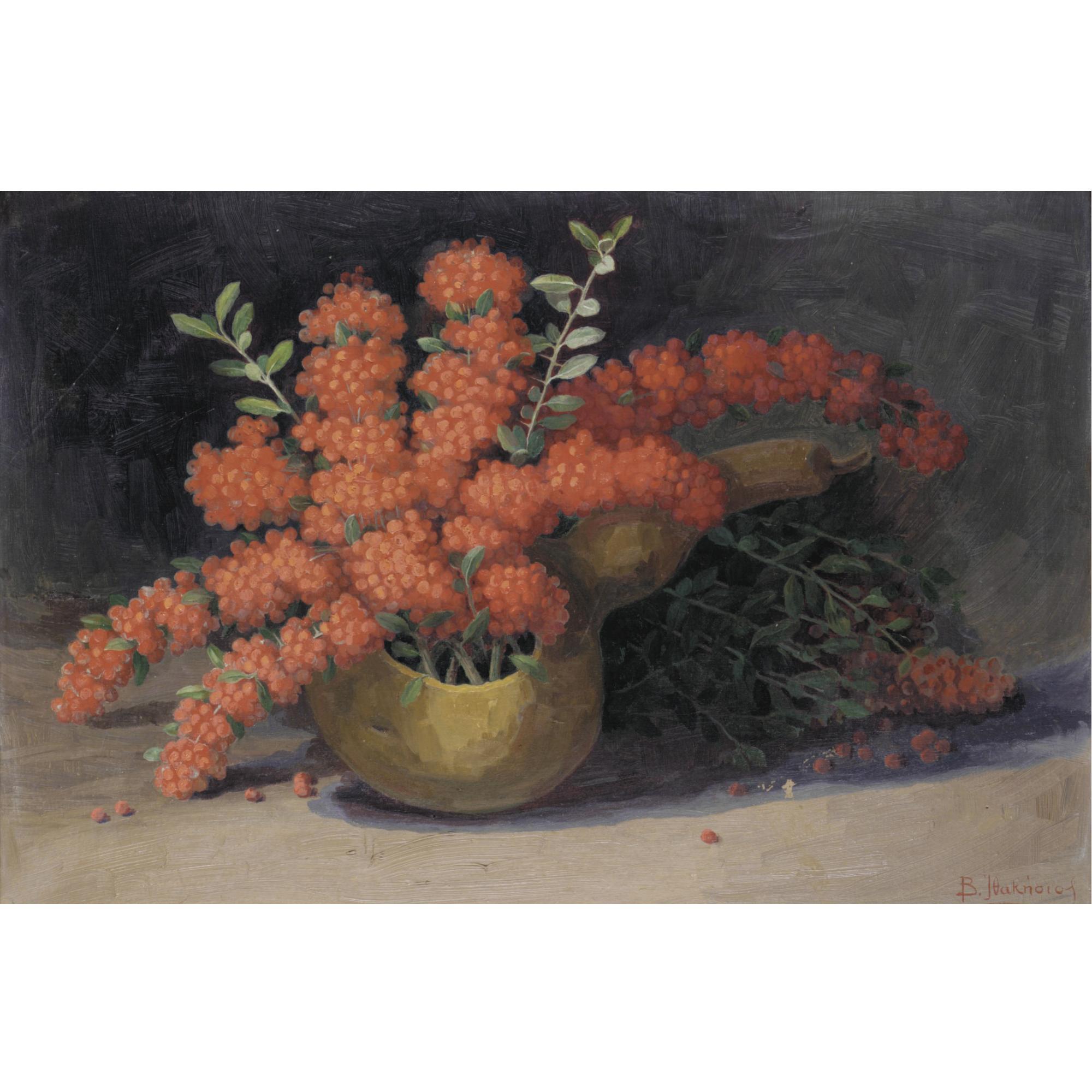 Vassilios Ithakissios - Still Life Of Flowers