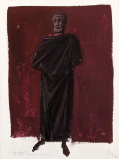 Vassilis Fotopoulos - César (maquette pour l\'œuvre théâtrale Nikiforos Phokas)