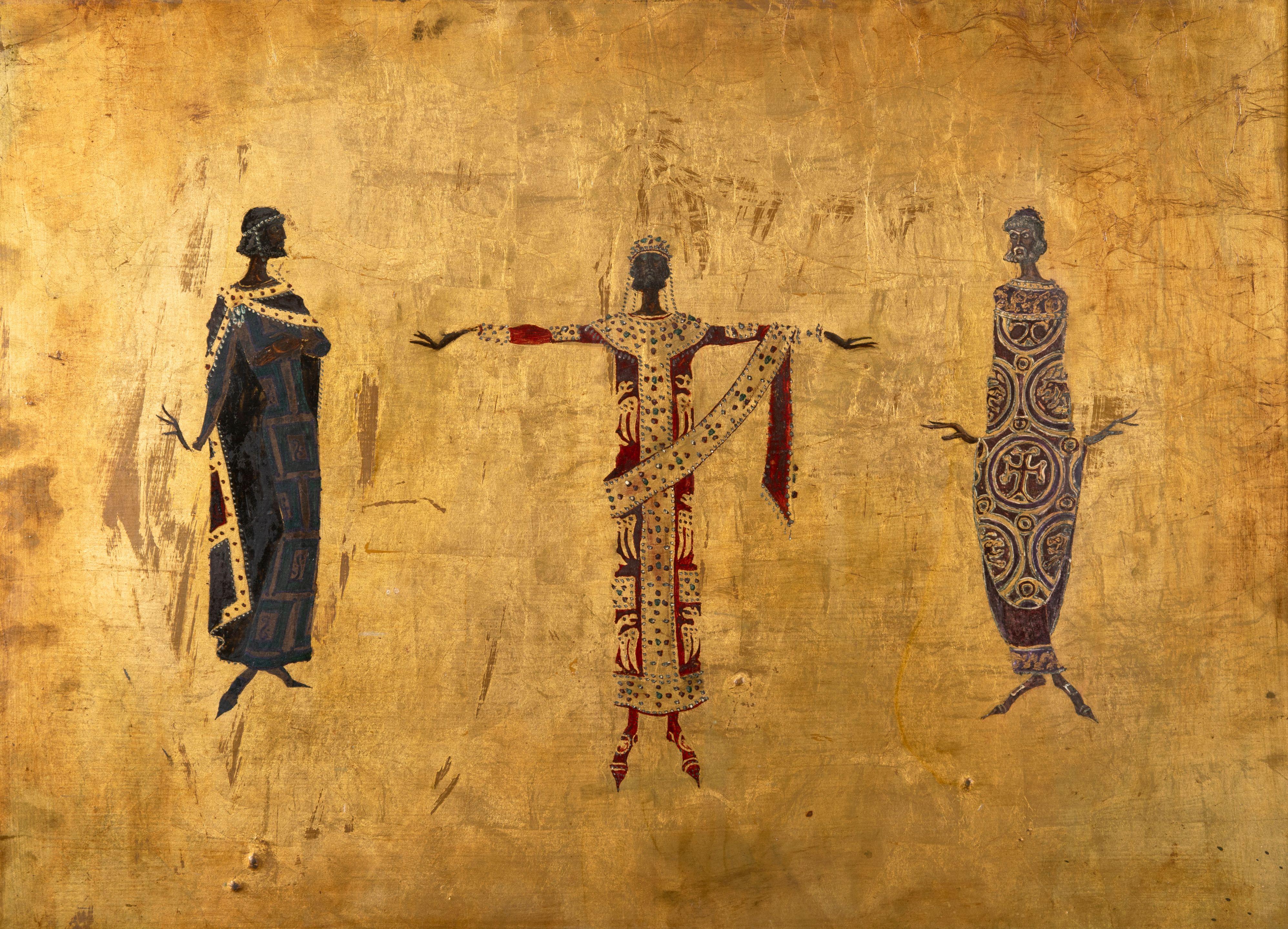 Vassilis Fotopoulos - Costumes pour l\'opera \'Kassiani\' de Georges Sklavos