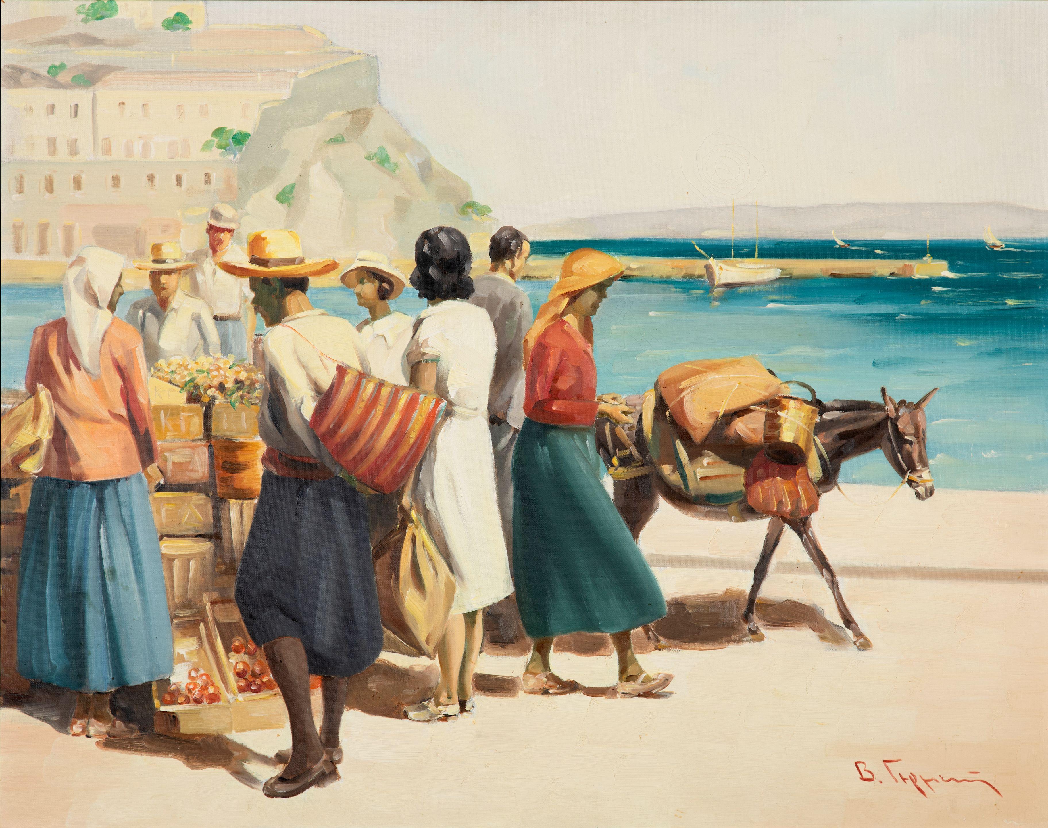 Vassilis Germenis - Au port d\' Hydra