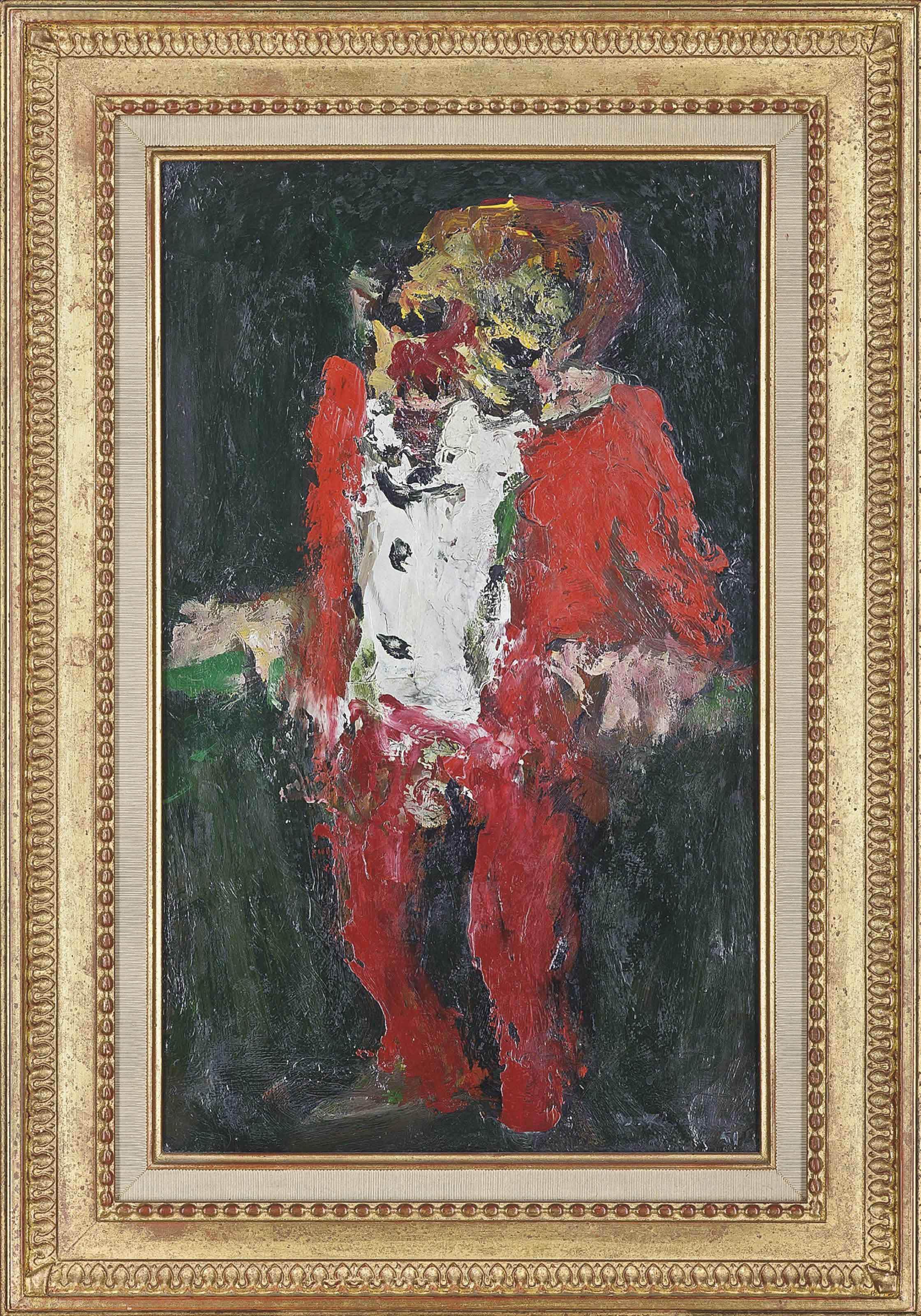 Vassyl Khmeluk - Clown en rouge