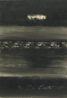 Vasudeo S. Gaitonde - Untitled (Black)