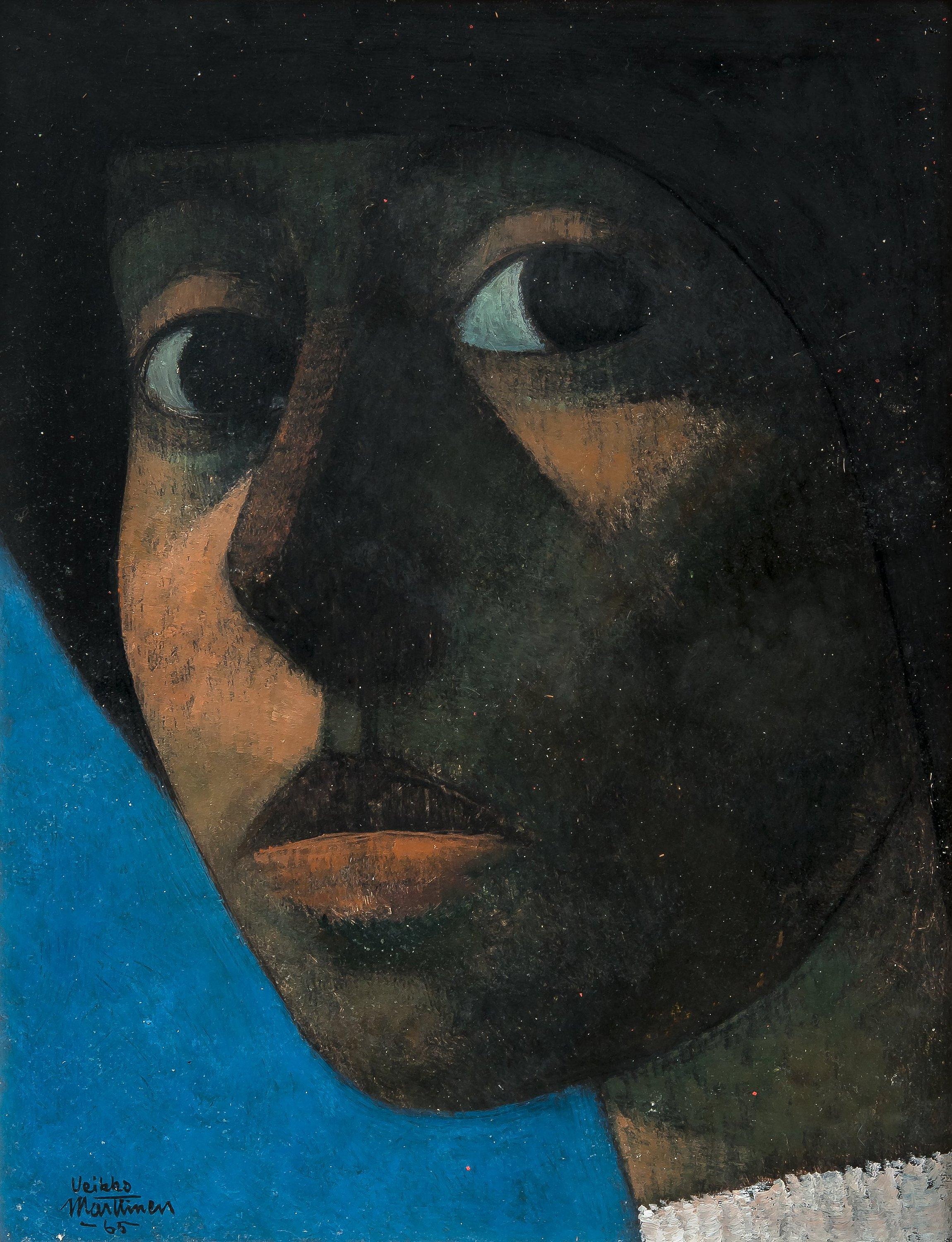 Veikko Marttinen - A Face On Blue.
