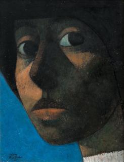 Veikko Marttinen - A Face On Blue.