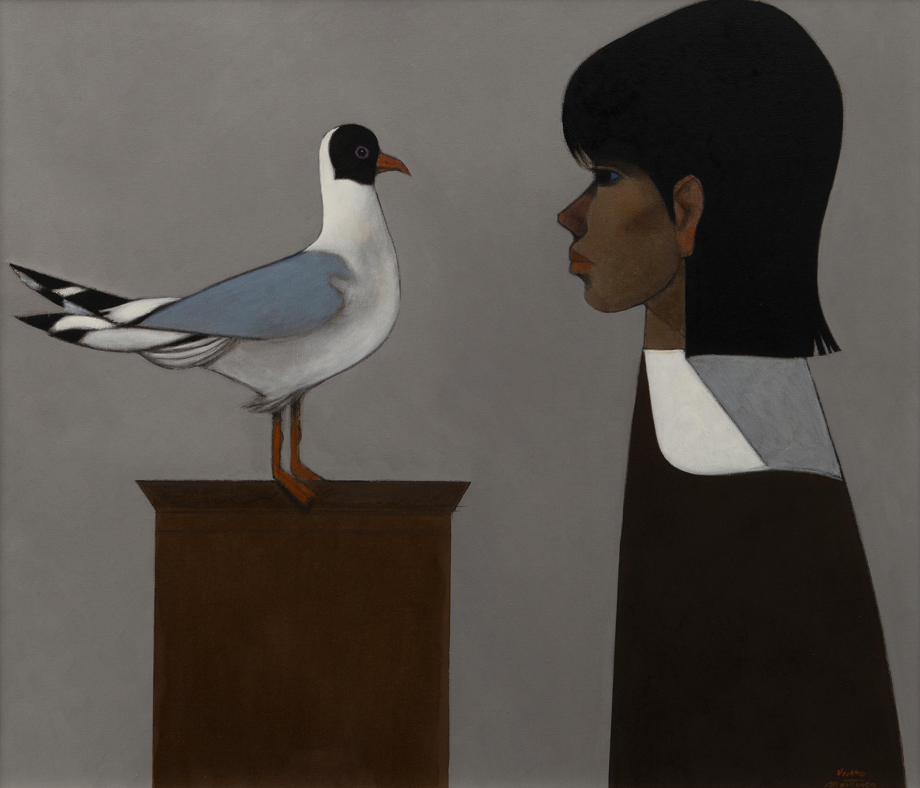 Veikko Marttinen - A Girl And A Seagull.