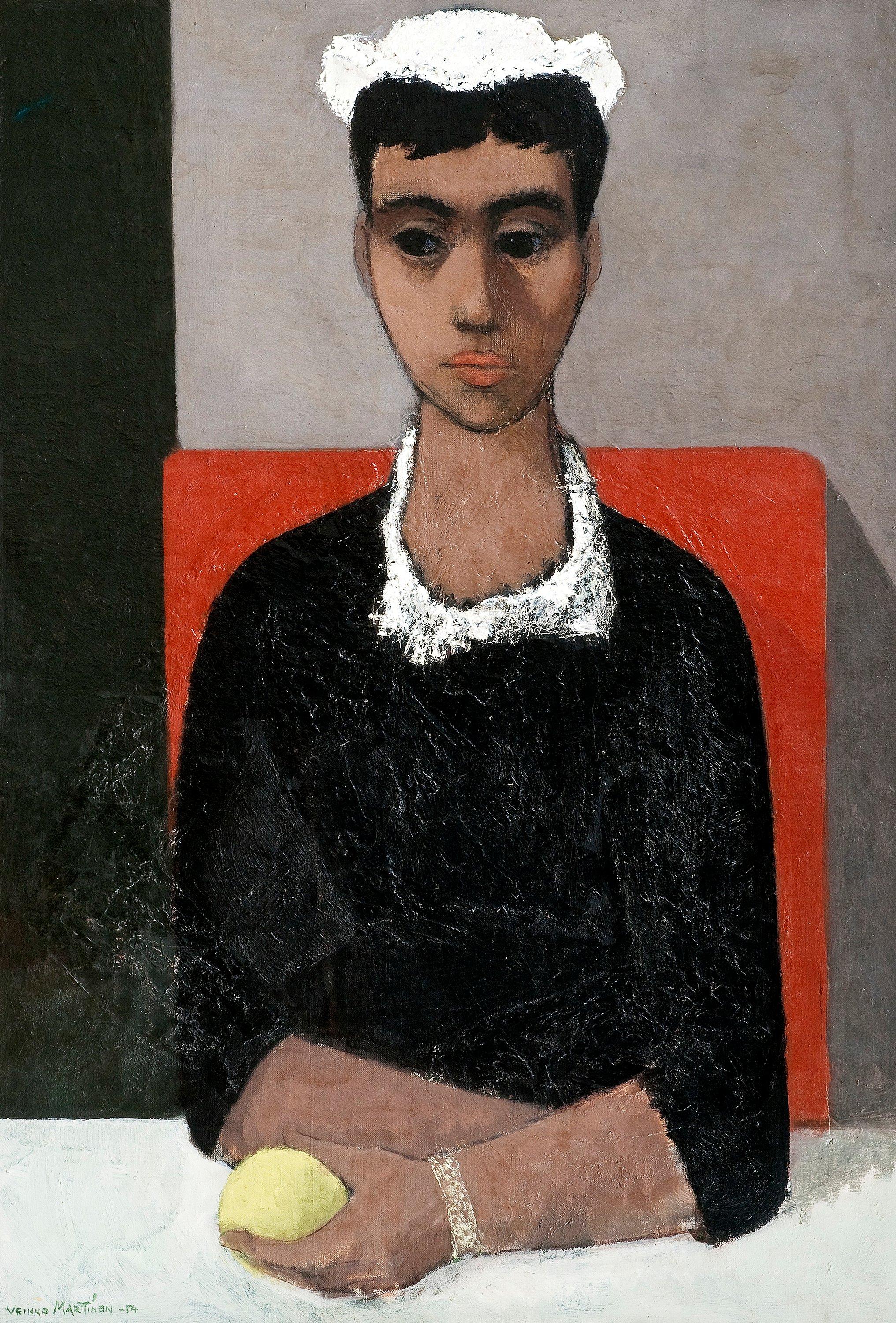 Veikko Marttinen - Girl With A Fruit.