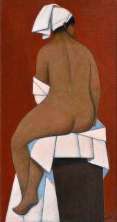 Veikko Marttinen - Sittande Modell