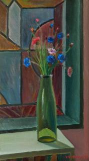 Veikko Vionoja - Flowers In A Vase.