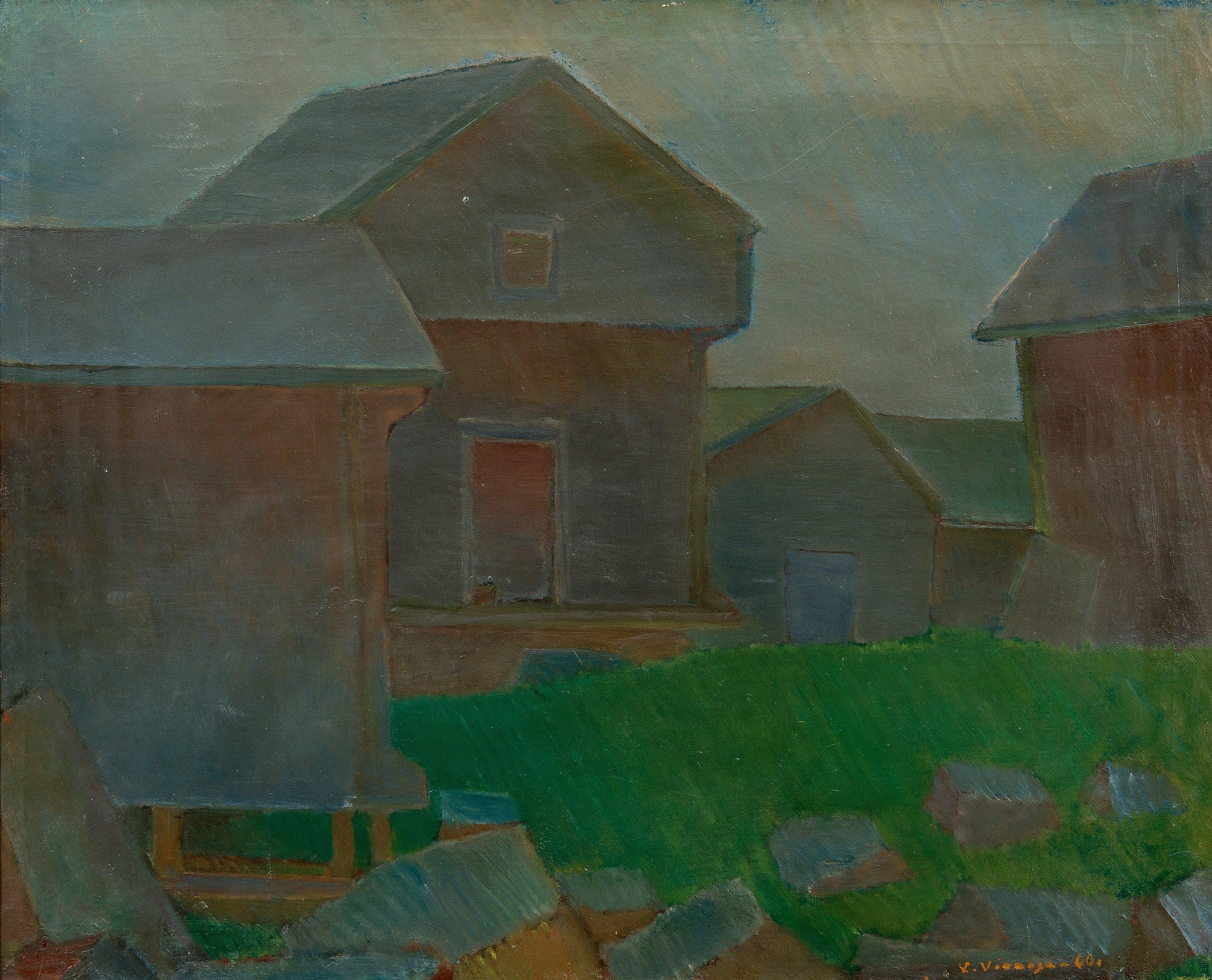 Veikko Vionoja - Gårdsvy