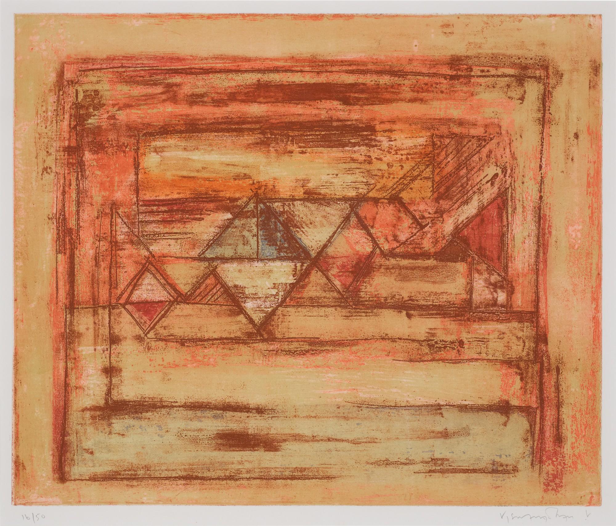 Velu Viswanadhan - Untitled (Orange)
