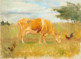 Venny Soldan-Brofeldt - A Cow In The Meadow.
