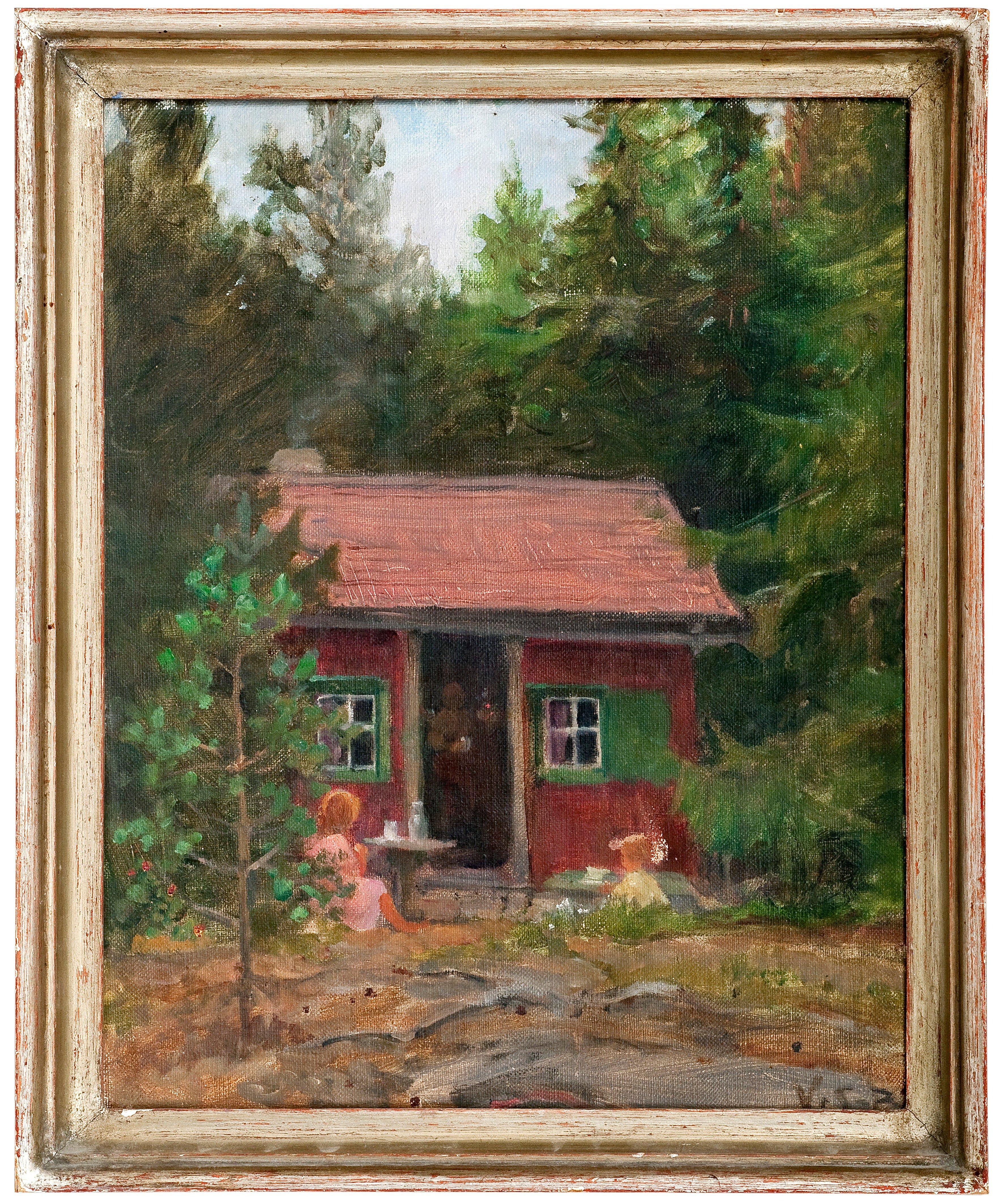 Venny Soldan-Brofeldt - A Red Cabin.