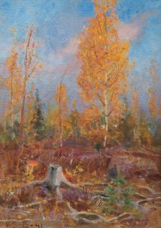 Venny Soldan-Brofeldt - Autumn Landscape.