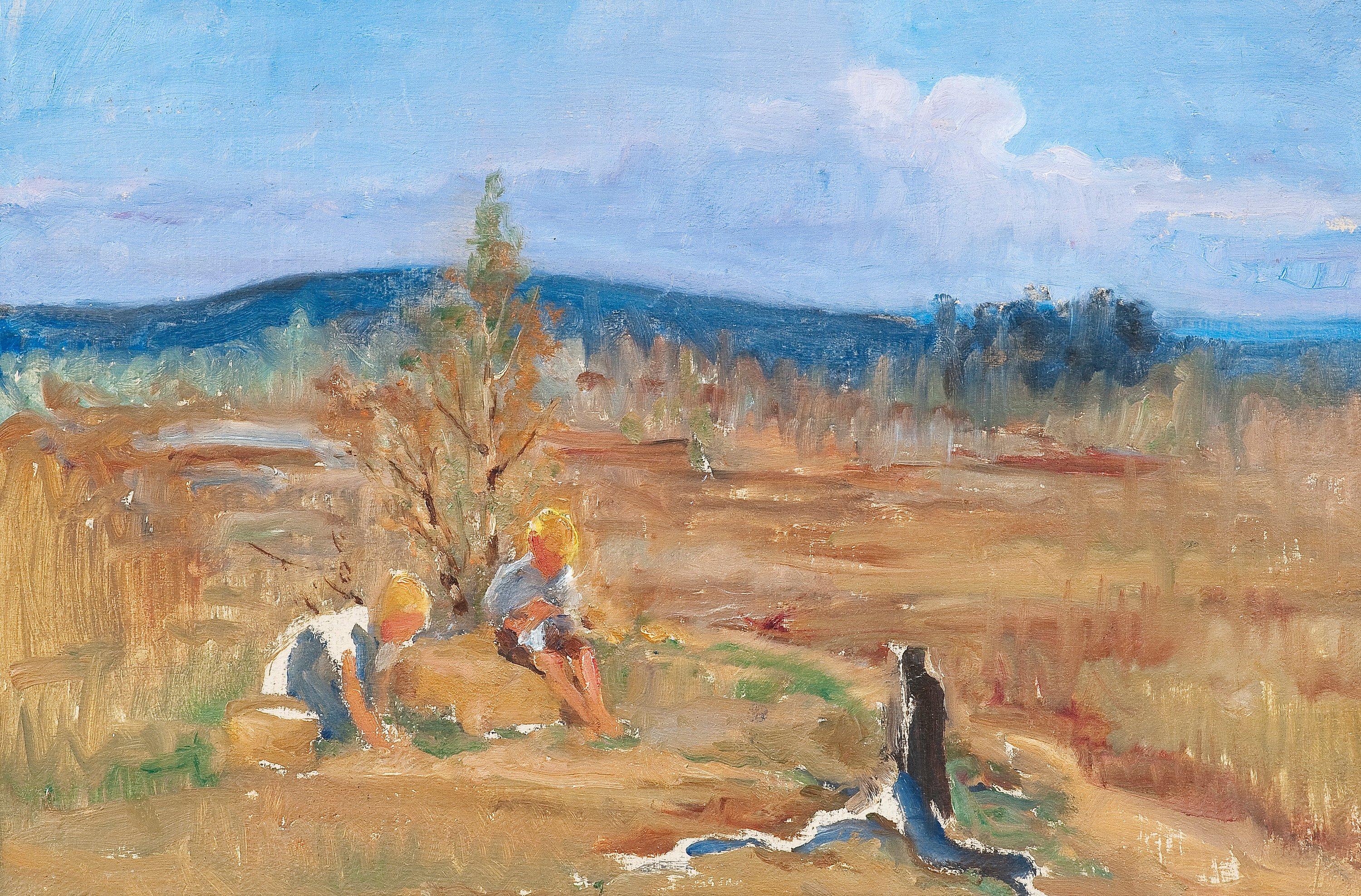 Venny Soldan-Brofeldt - Children Playing.