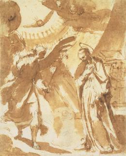 Ventura Salimbeni - Annunciazione