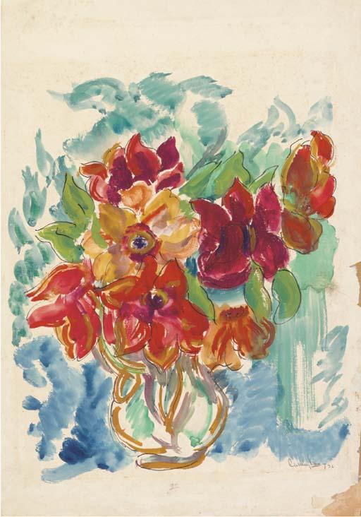 Vera Cunningham - Still Life With Flowers; And Fifteen Other Similar Works.