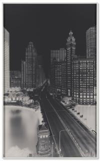 Vera Lutter - 333 North Michigan Avenue, Chicago, Il, October 16, 2001