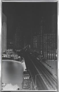 Vera Lutter - 333, North Michigan Avenue: Chicago: October 13, 2001