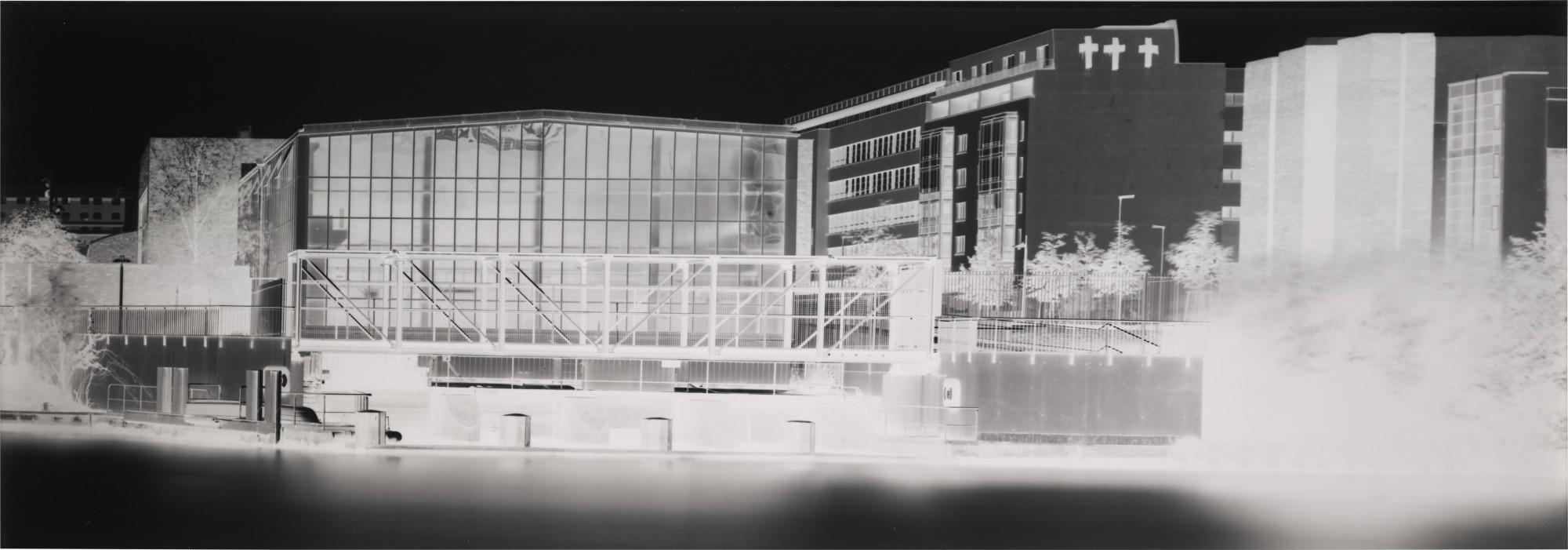 Vera Lutter - ‘Berlin Holzmarkstrasse’, 2 September 2003