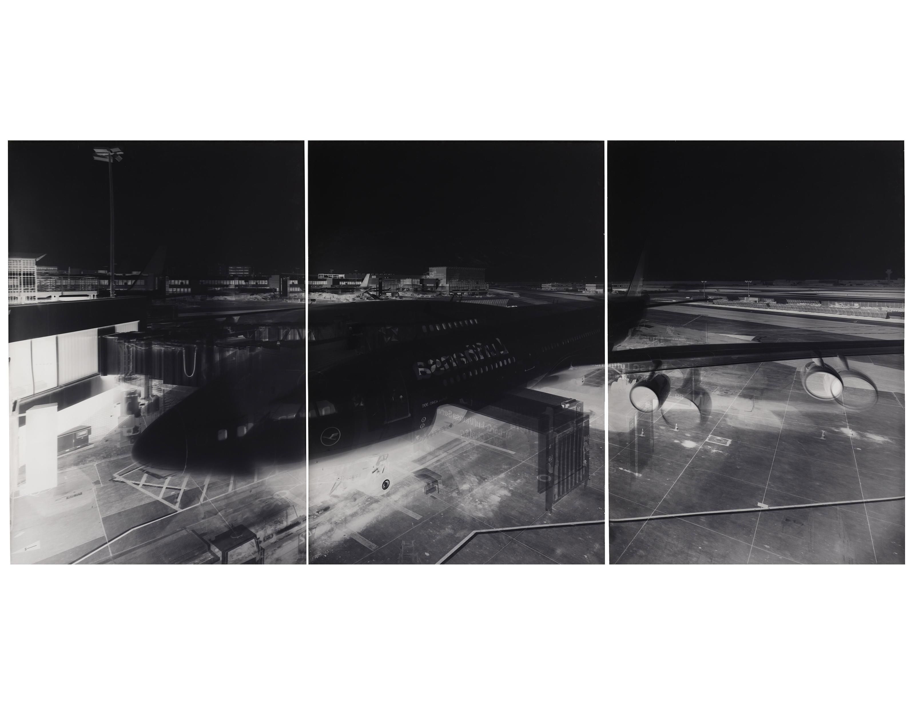 Vera Lutter - Frankfurt Airport VII: April 24, 2001