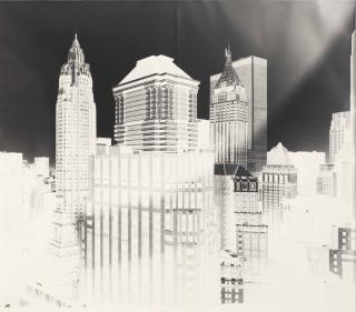 Vera Lutter - Old Slip-West View, New York, November 12, 1994