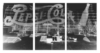 Vera Lutter - Pepsi Cola, Long Island City, VII: June 9, 1998