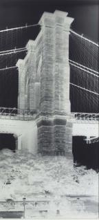 Vera Lutter - The Tower, Fire Boat House, Fulton Ferry Landing, New York, July 7, 1996