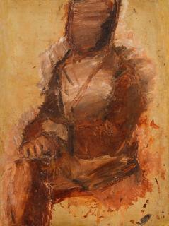 Vera Mikhailovna Ermolaeva - Seated Figure