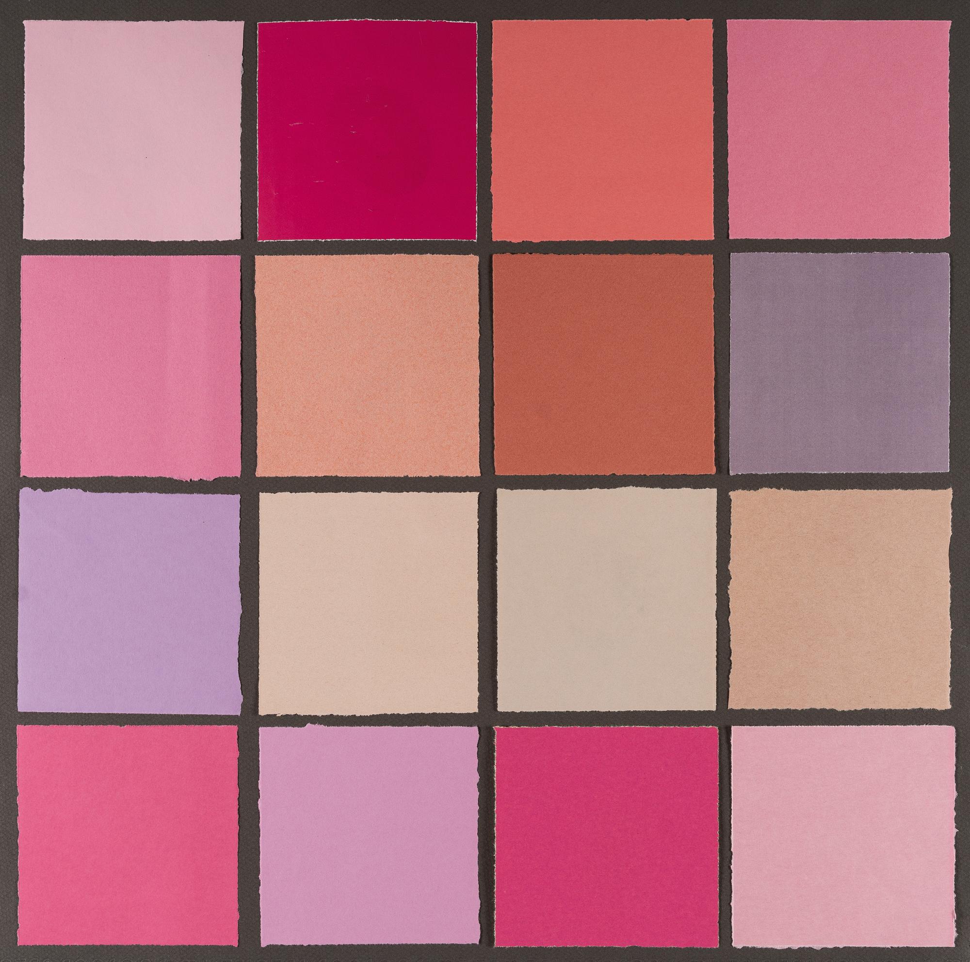 Vera Molnár - 16 couleurs roses