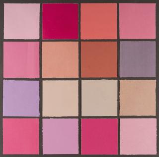 Vera Molnár - 16 couleurs roses