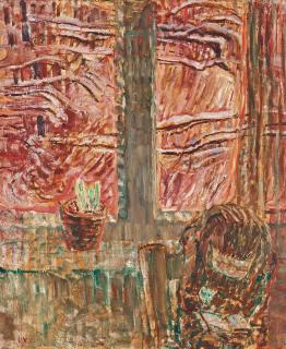 Vera Nilsson - Girl in window