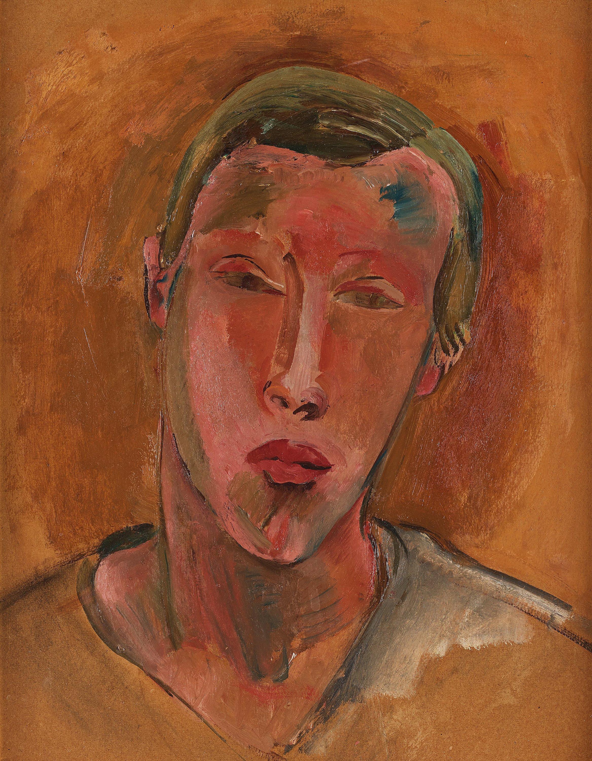 Vera Nilsson - Portrait of a young man
