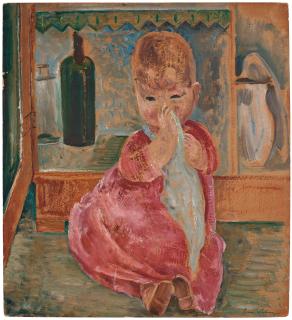 Vera Nilsson - Seated baby