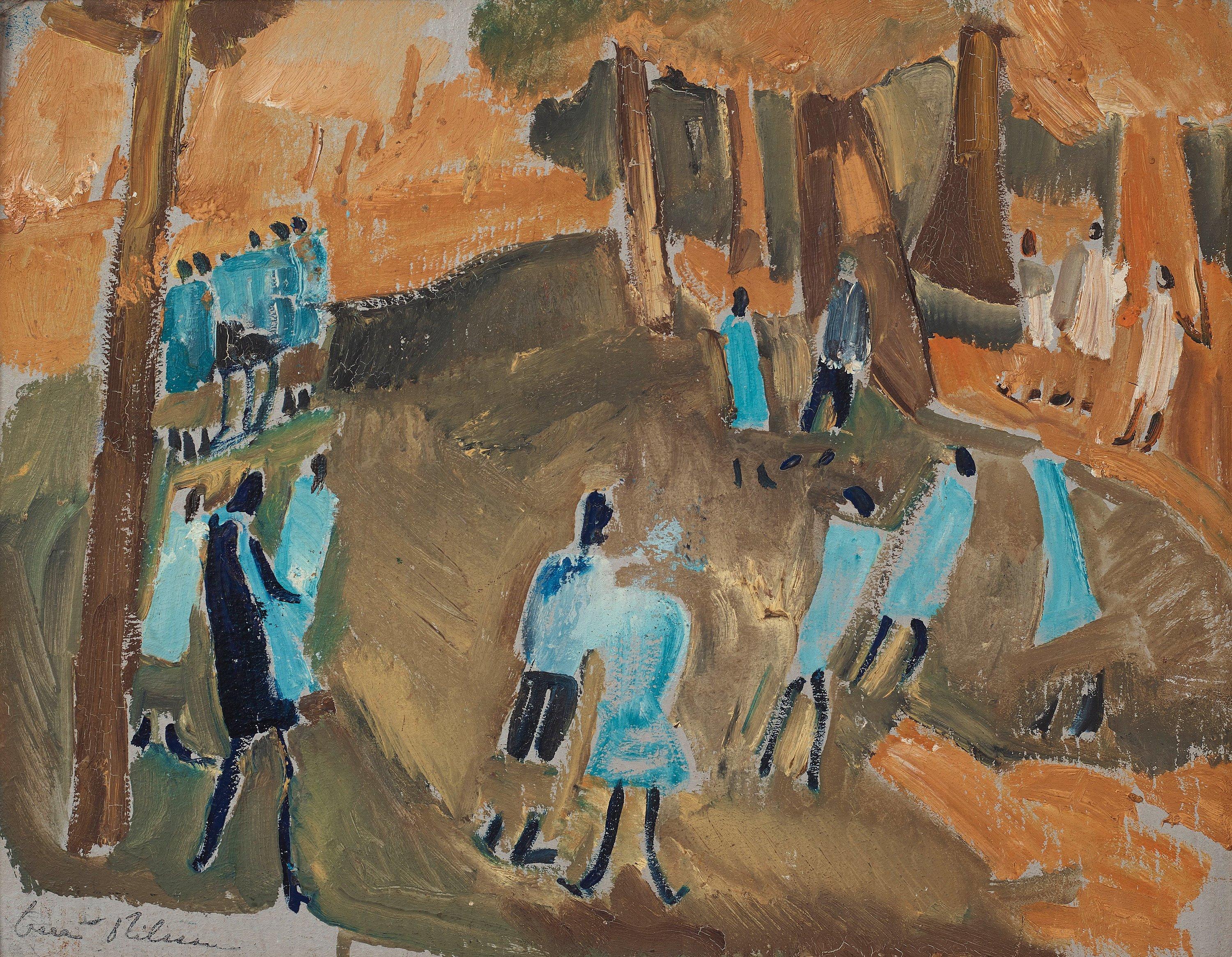 Vera Nilsson - Study for Fredriksbergs have