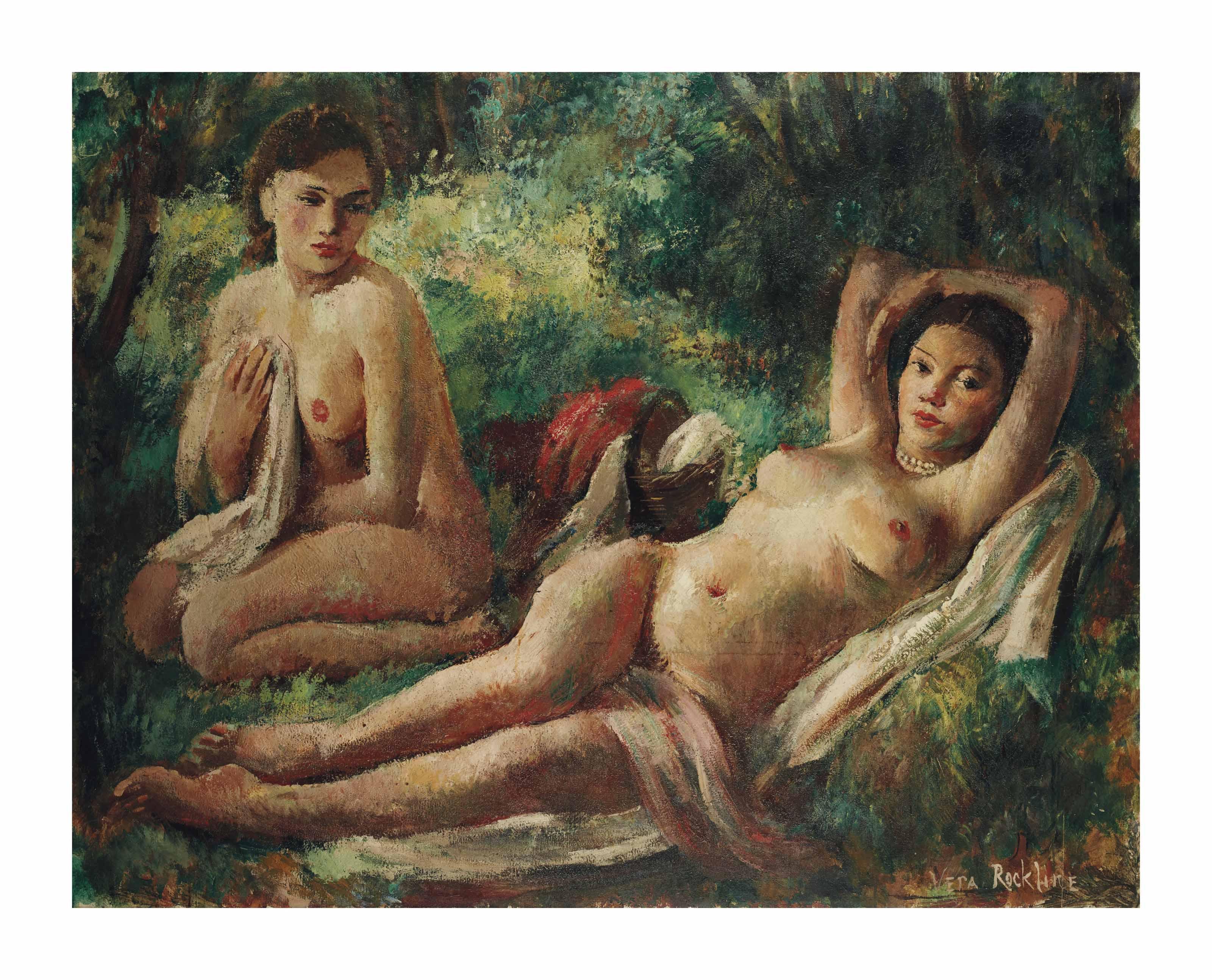 Vera Rockline - Le déjeuner sur l\'herbe des deux amies