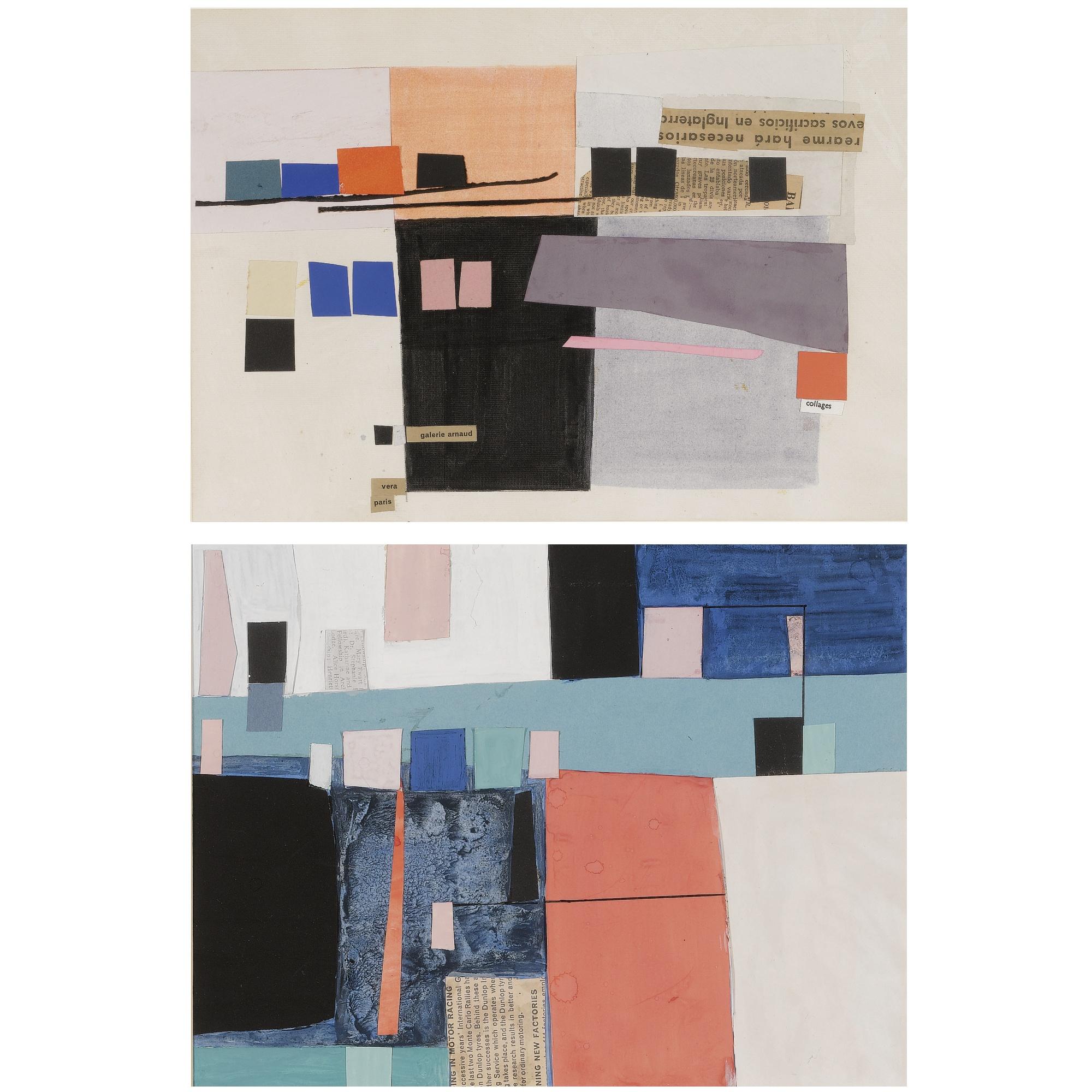Vera Spencer - Galerie Arnaud; Collage I