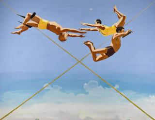 Verne Dawson - Three Aerialists