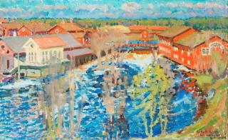 Verner Thomé - Ahlström Ironworks In Noormarkku.