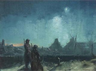 Vernon De Beauvoir Ward - Soldiers at Dusk